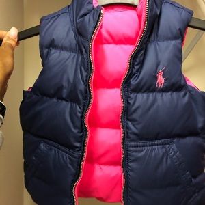 POLO reversible down vest - 3T